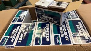 Box of NEWLEC 1-gang, 1-way light switches (unused) - 2