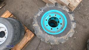 4 x tractor wheels & tyres (5.00-12) - 3