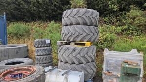 4 x tyres (620/75R26)