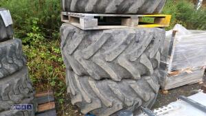 4 x tyres (620/75R26) - 2
