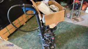 NILFISK 240v pressure washer c/w hose, lance & patio cleaning attachment - 4