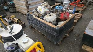 Crate of petrol engine spares - 3