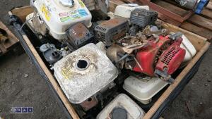Crate of petrol engine spares - 4