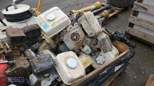 Crate of petrol engine spares - 6