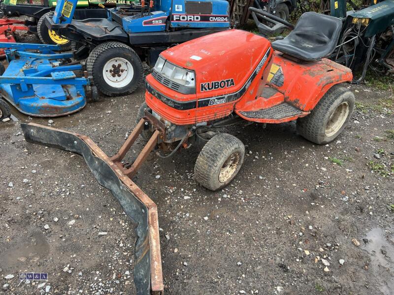 KUBOTA G1700 ride on mower