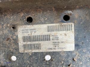 KUBOTA G1700 diesel ride on mower (s/n 13010) - 13