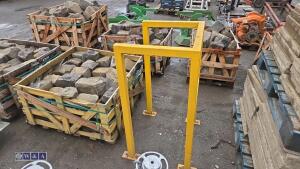 Metal frame (yellow) - 2