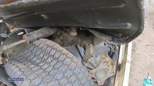 Crate of mower spares - 5