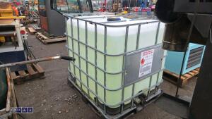 1000ltr IBC of vehicle wash solution