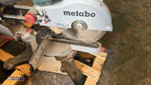 METABO 240v sliding mitre saw - 2