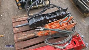 Hydraulic machine breaker c/w lines (30mm pins) - 3