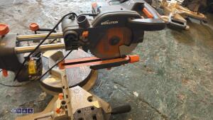 EVOLUTION 240v sliding mitre saw - 2