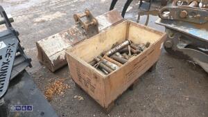 Box of excavator pins - 2