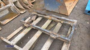 Forklift back plate - 2