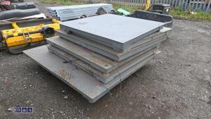 6 x weigh bridge plates - 2