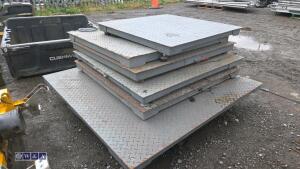 6 x weigh bridge plates - 3