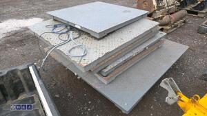 6 x weigh bridge plates - 4