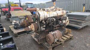VM106 6-cylinder air cooled diesel engine