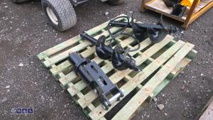 Hydraulic machine auger, 2 x flights & lines - 3