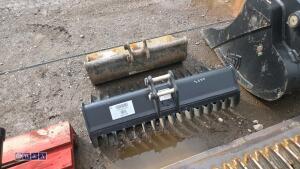 36'' rake riddle bucket to suit 0.75t excavator (25mm pins) (unused) - 3