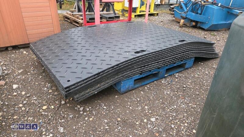 Quantity of ground protection mats