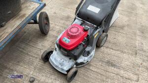 HONDA petrol rotary mower c/w collection box - 2