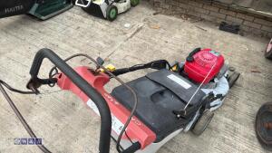 HONDA petrol rotary mower c/w collection box - 5