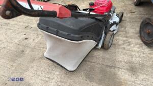 HONDA petrol rotary mower c/w collection box - 6