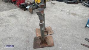2 x cable drum stands - 3