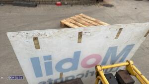 MOBIL lubricants sign - 3
