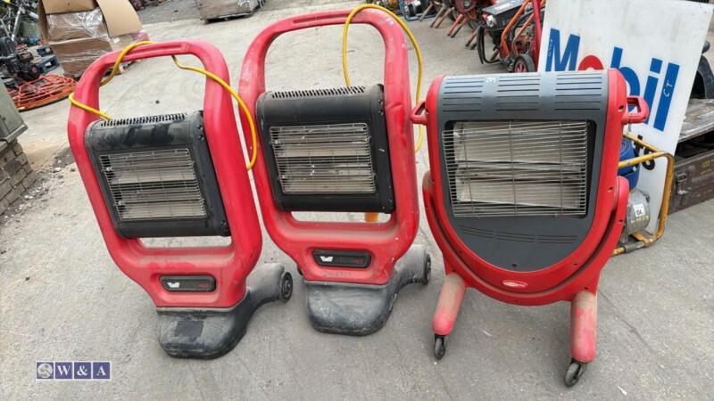 3 x ELITE 110v heaters (549)(717)(111)