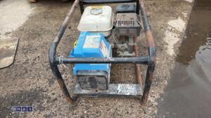 STEPHILL petrol 2.7kva dual volt generator - 5