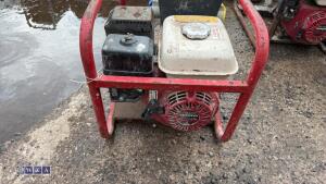 Petrol 2.7kva dual volt generator - 2