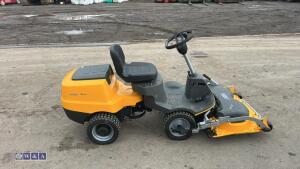 2016 STIGA PARK 120 petrol out front mower c/w Combi 85 quick flip deck (s/n 160429075Z) - 6