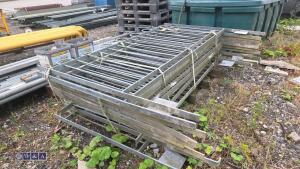 Bow top iron railings - 2