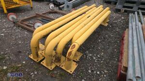 7 x bolt down crash barriers - 2
