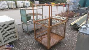 Caged trolley