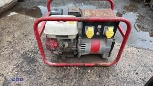 Petrol 2.7kva dual volt generator - 5