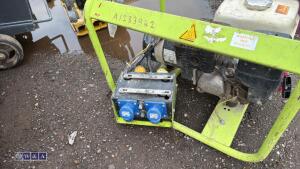 PRAMAC petrol 240v generator - 2