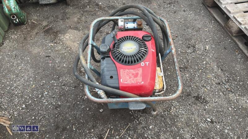 Petrol hydraulic power pack