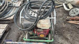 JCB BEAVER petrol hydraulic power pack c/w hose - 4