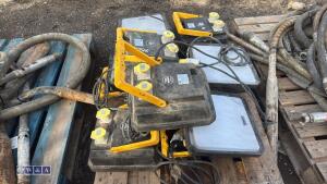 Pallet of DEFENDER 110v lights - 2