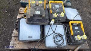Pallet of DEFENDER 110v lights - 3