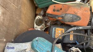 Quantity of power tool spares including stone saws, breakers etc - 5