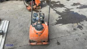 Petrol compaction plate c/w dust suppression bottle - 3