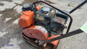 Petrol compaction plate c/w dust suppression bottle - 2