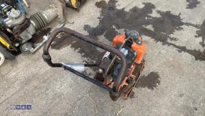 Petrol compaction plate c/w dust suppression bottle - 4
