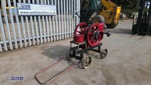 ASSOCIATED MANUFACTURING Co Chore Boy Line Mule Team 3hp stationary engine (s/n 505475)