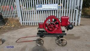 ASSOCIATED MANUFACTURING Co Chore Boy Line Mule Team 3hp stationary engine (s/n 505475) - 2