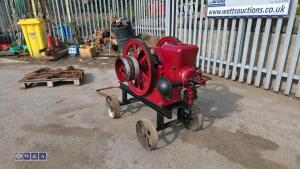 ASSOCIATED MANUFACTURING Co Chore Boy Line Mule Team 3hp stationary engine (s/n 505475) - 3